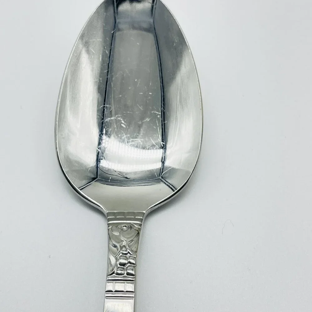 WM A ROGERS Stainless Northland Pattern Teaspoons Set of 4